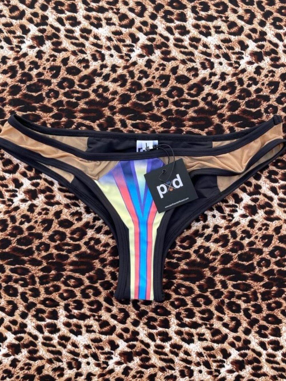 bnwt Pacific & Driftwood black bikini bottoms